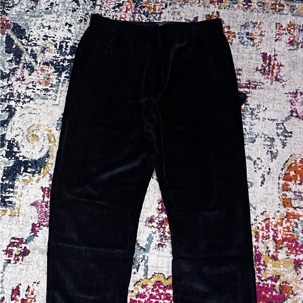 Black Corduroy Pants